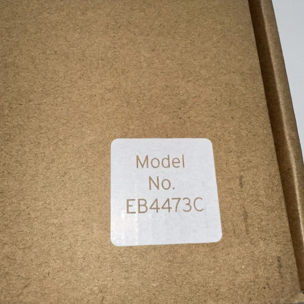 Etekcity Digital Body Weight Scale EB4473C Glass 400lb LCD Open Box Step On Tech
